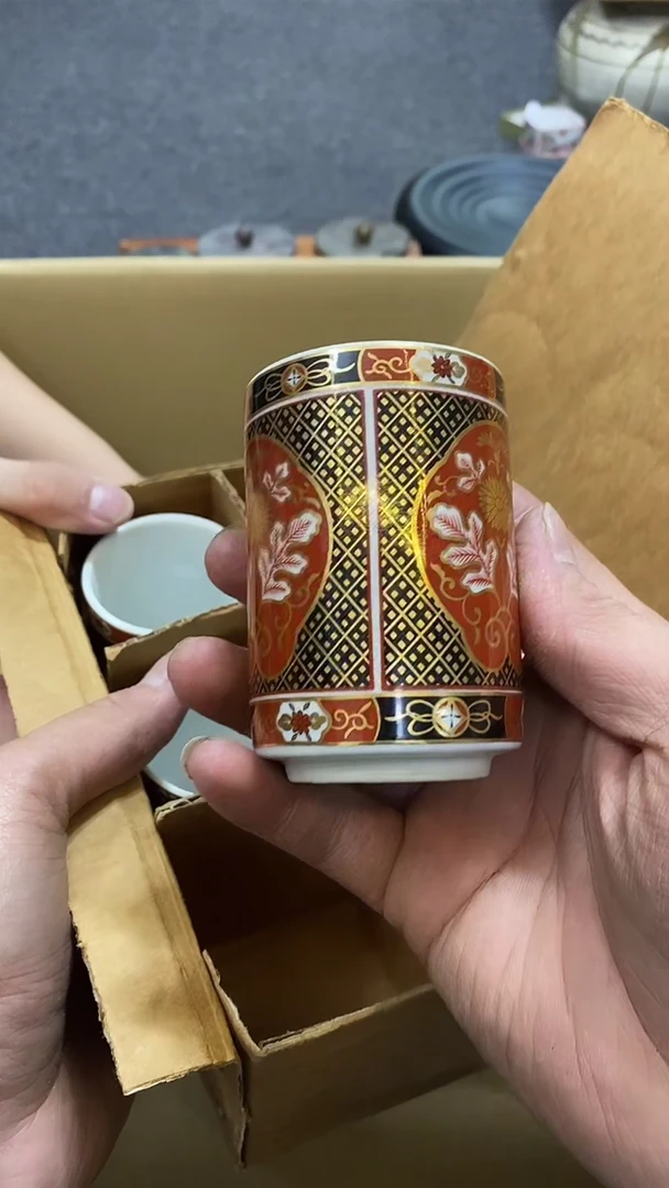 【闪购商品】碟中古商品瑕疵杯碟6个