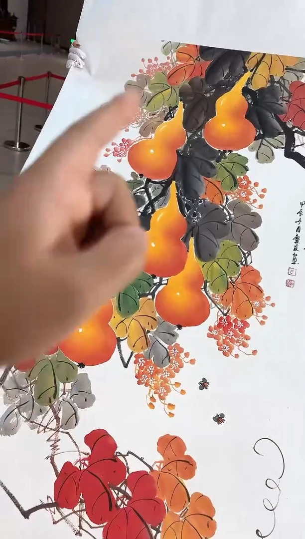 国画87赵隆轩艺术馆李庆友老师作品