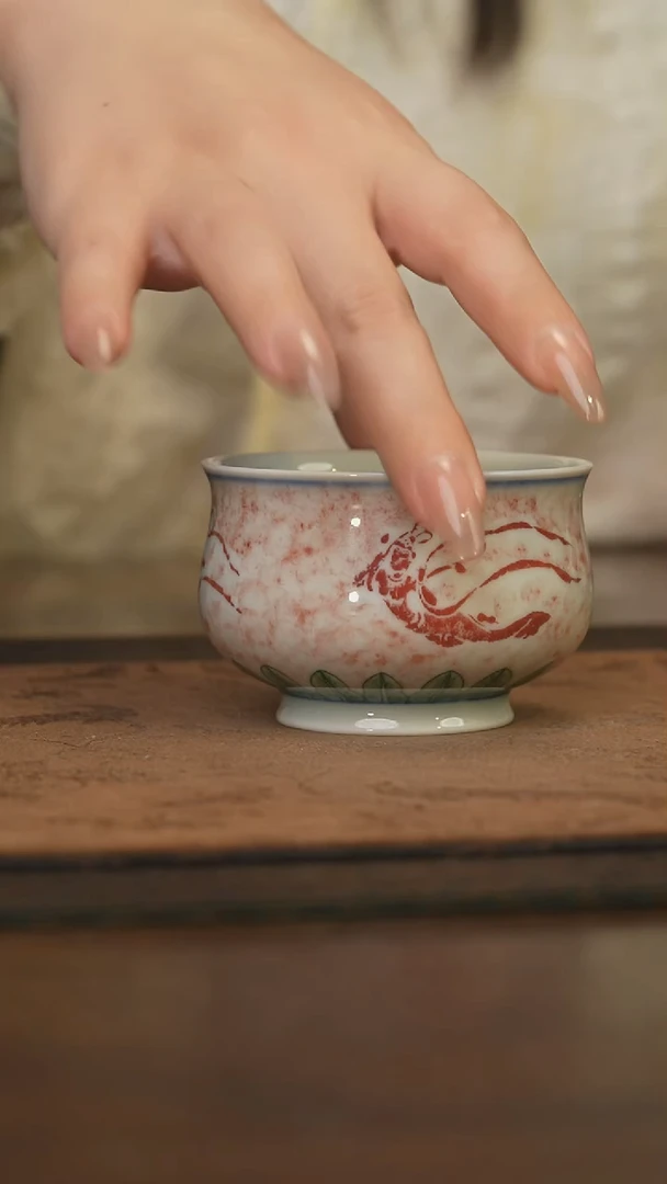 杯柴窑青花破价福利