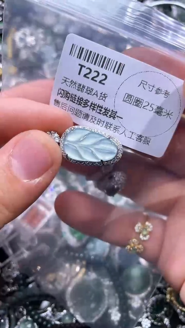 【闪购商品】翡翠颈饰未镶嵌T222吊坠
