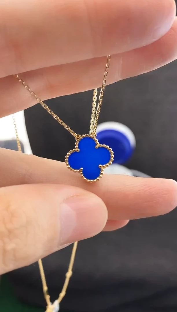 【闪购商品】玛瑙/玉髓项链18K金镶嵌.