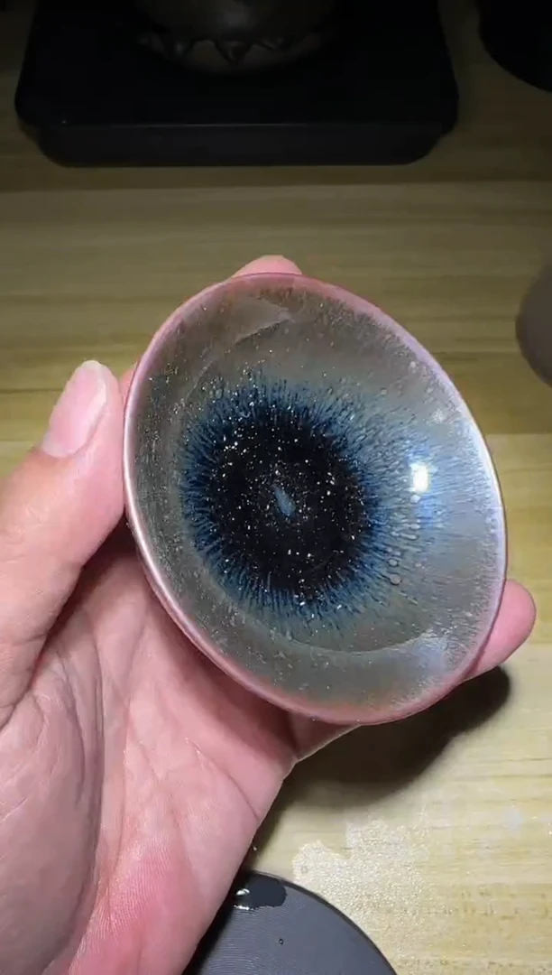 【闪购商品】茶盏老布建盏茶器茶盏随缘发