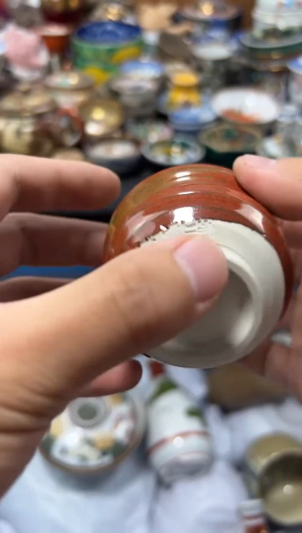 瓷片用****6夏目海外回流瓷器中古品。