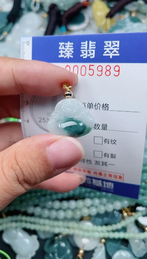 颈饰未镶嵌翡翠.0005989