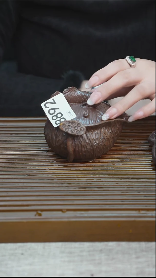 纯手工粗陶茶具每一只不一样