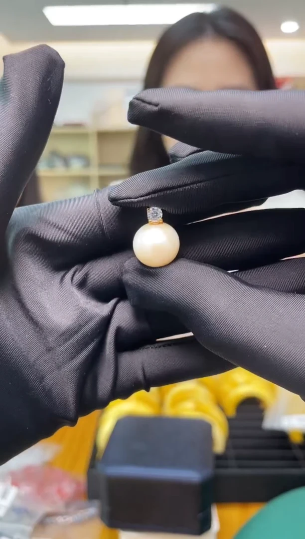 银S925镶嵌淡水珍珠·（多样性单个发货）