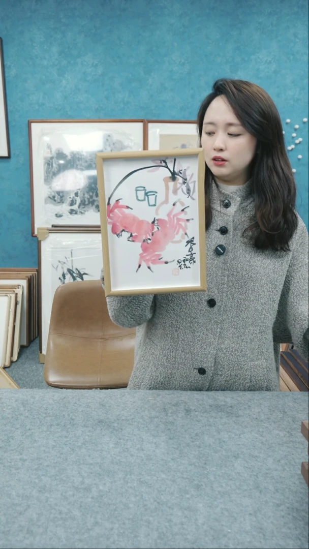 【闪购商品】国画10寸本土老师木质摆台