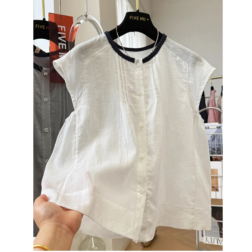 2025夏季新款法式气质洋气休闲百搭宽松显瘦超好看上衣衬衫女爆款