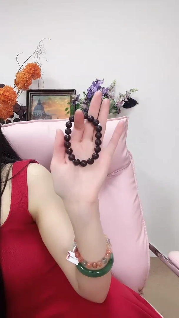 息鸡素圈款式手串