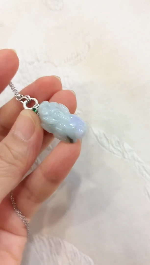 颈饰未镶嵌翡翠国风