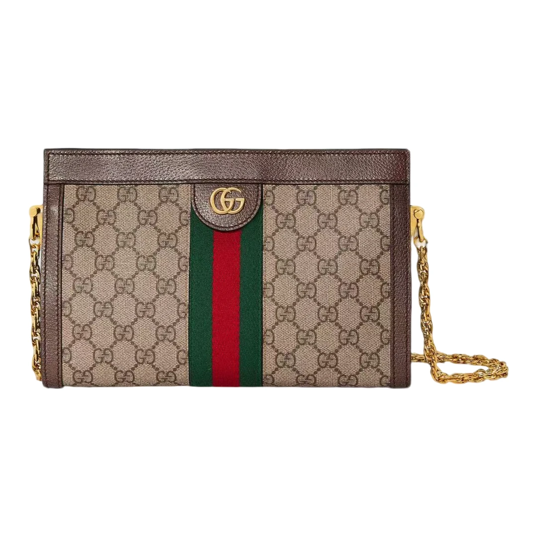 99新 GUCCI/古驰 双G夹子包