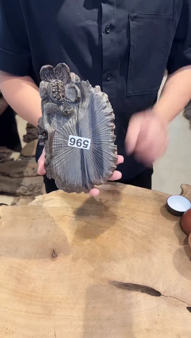 木596号乌木金丝楠壶承