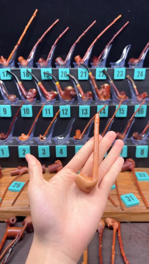 一物一图檬子木手工香烟嘴