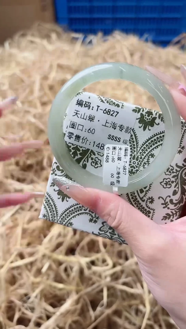 未镶嵌手镯石英质玉T-6827