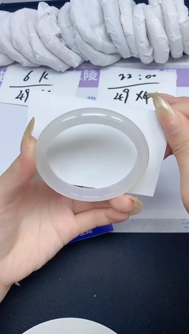 石英质玉手镯未镶嵌188-59圈口