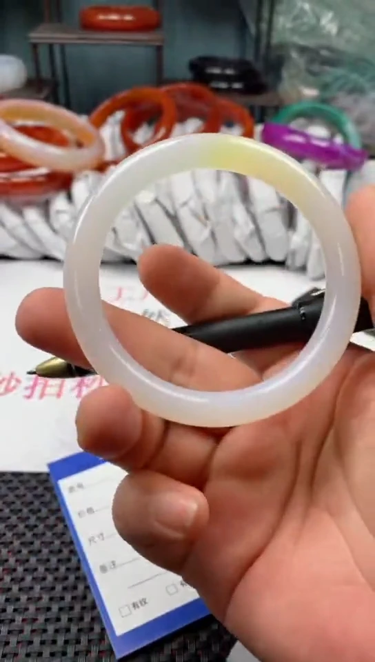 【闪购商品】玛瑙/玉髓手镯未镶嵌109-62多样性发货看清圈口下单