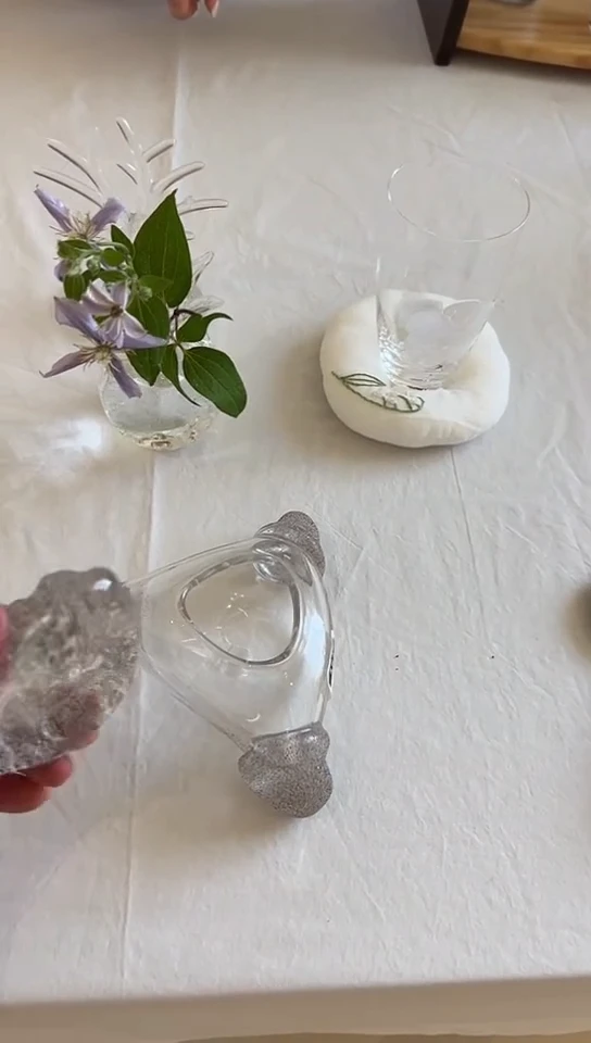 茶道摆件000花器艺术5075孤品三角形