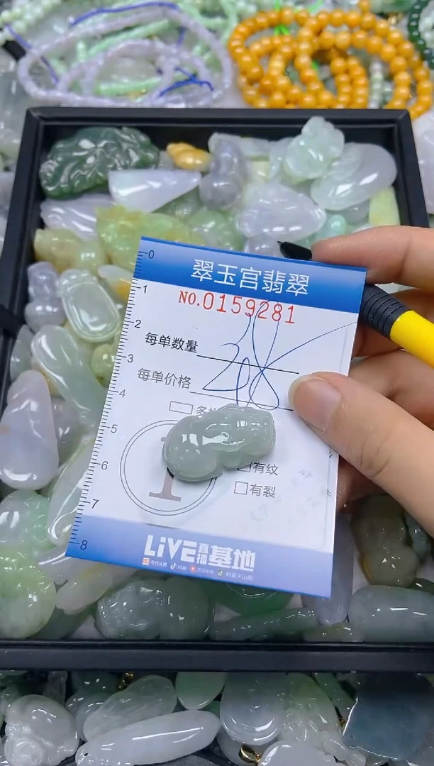 翡翠未镶嵌颈饰闪购0159281