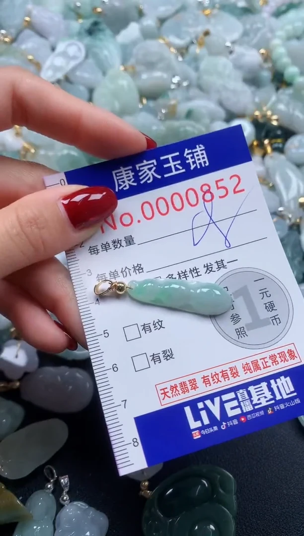 颈饰未镶嵌翡翠852