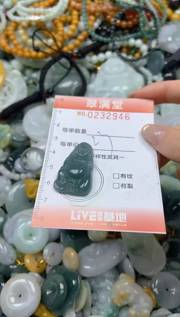 未镶嵌挂件翡翠闪购0232946