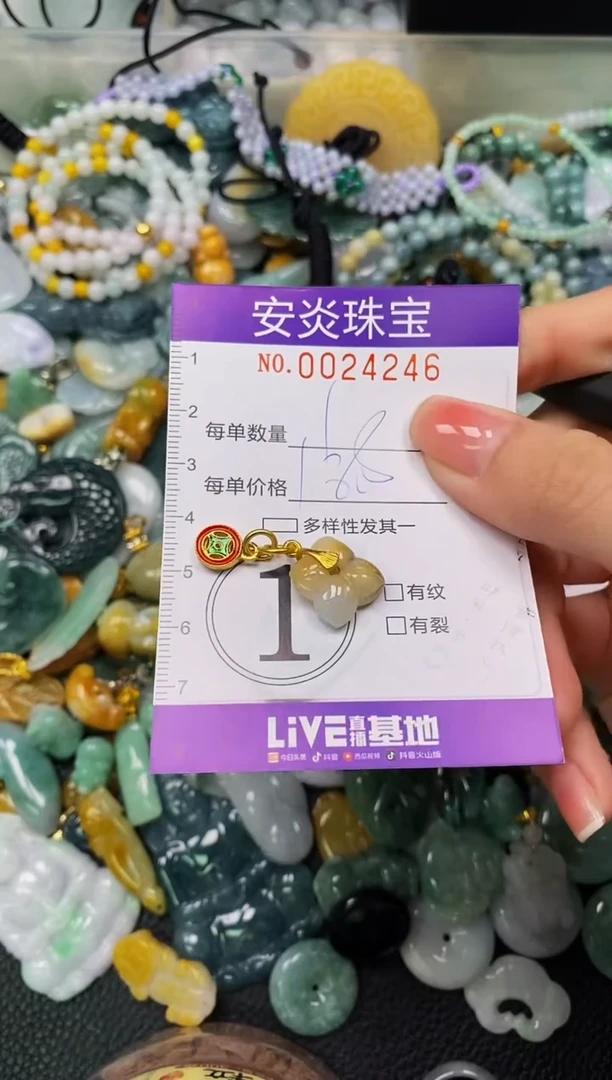 颈饰未镶嵌翡翠闪购0024246