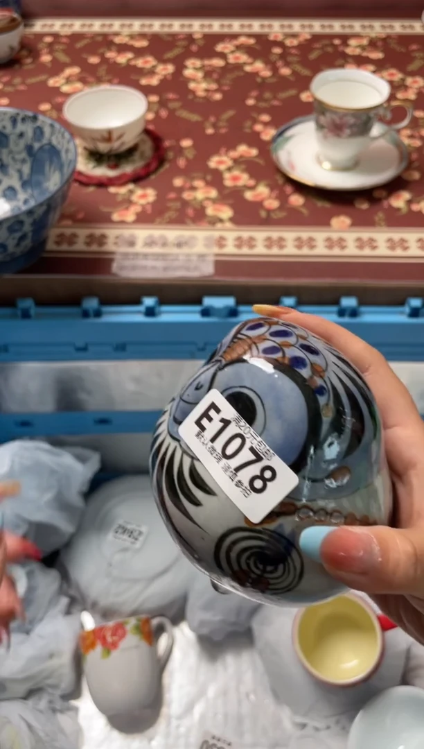 瓷片鹏瓷器瓷器E1078