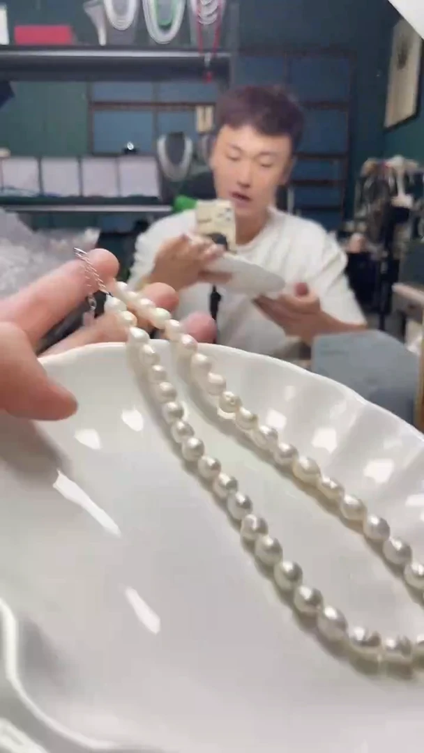 淡水真珍珠项链598