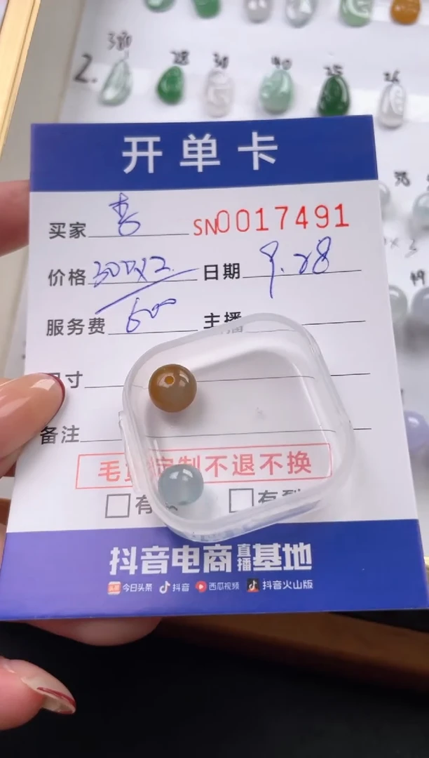 颈饰未镶嵌翡翠李****方00017491