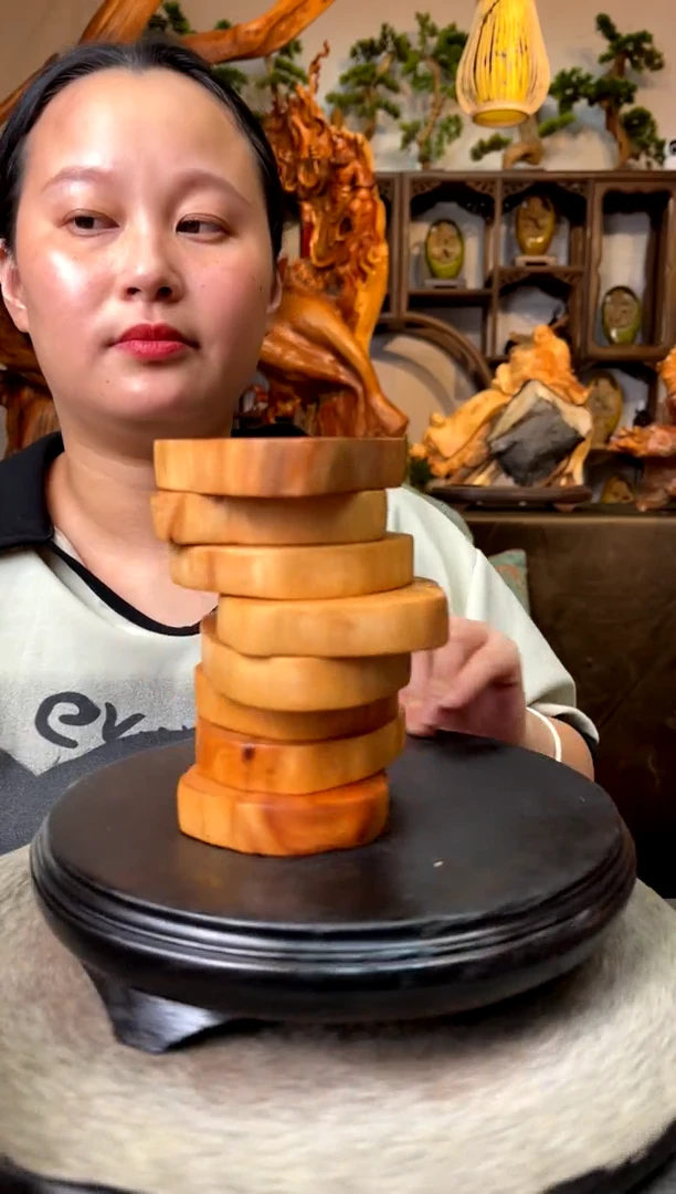 柏木（崖柏）崖柏小件8个