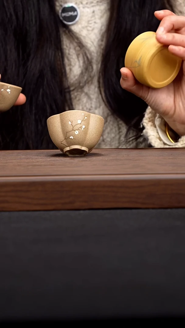 【闪购商品】泥绘小杯 一物见春