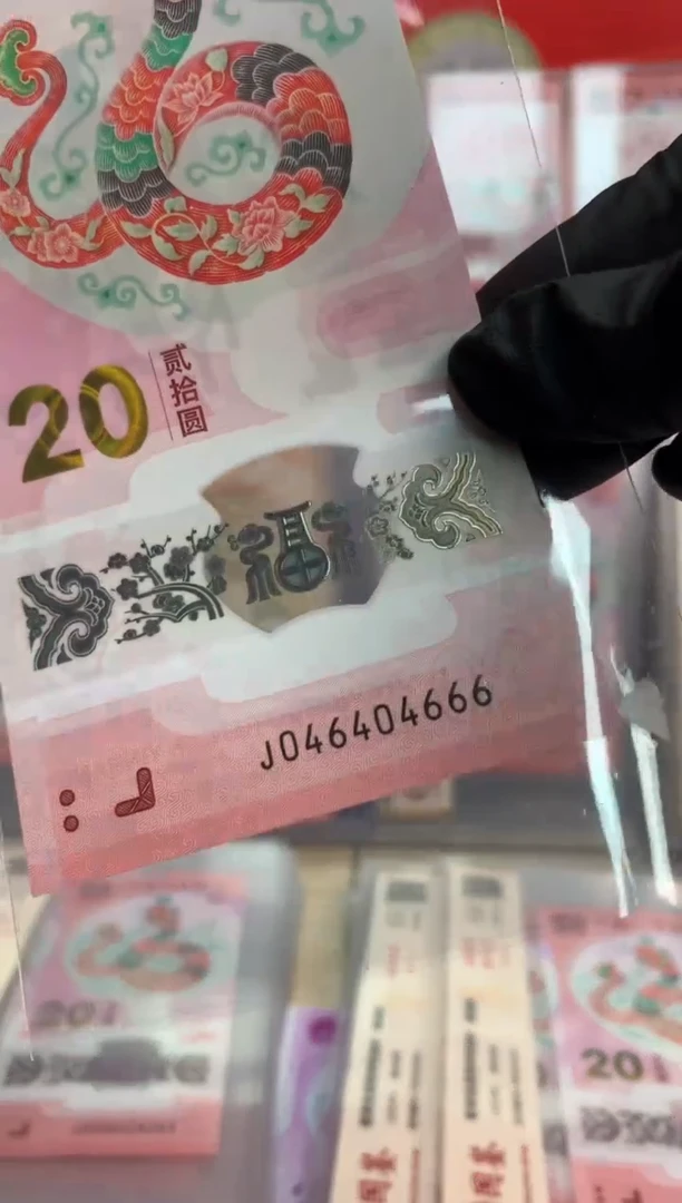 【闪购商品】塑料蛇钞 真钞【单张】404666