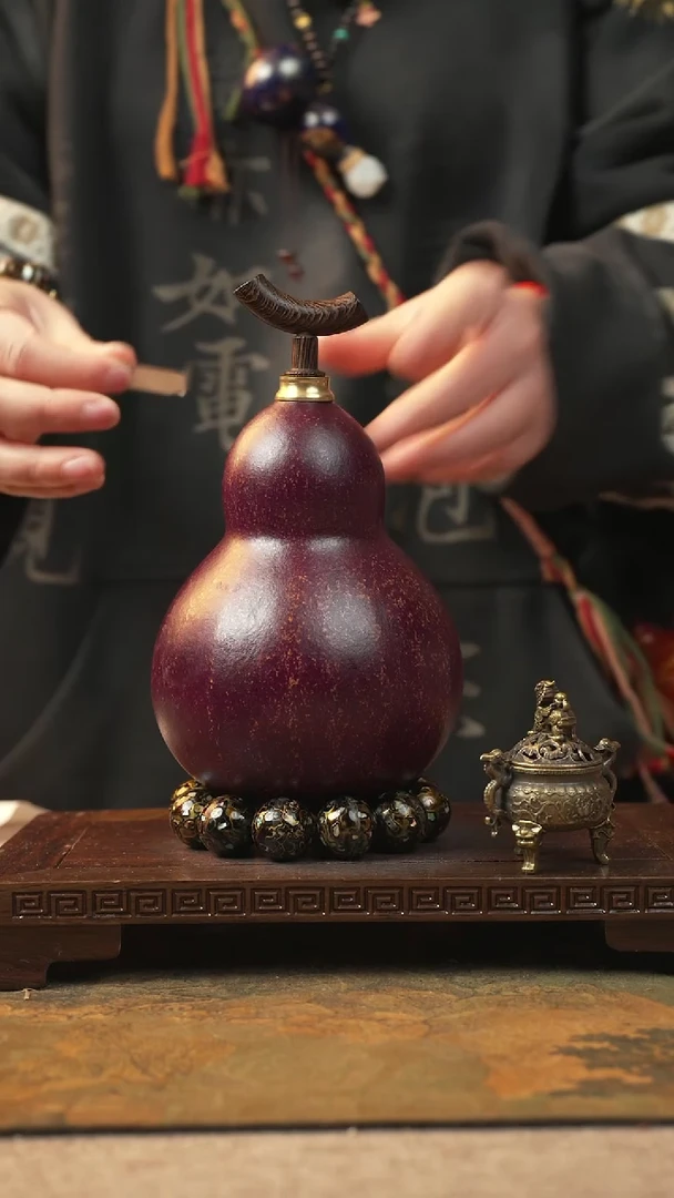 477大漆一物一拍记葫堂出品【不带手串】