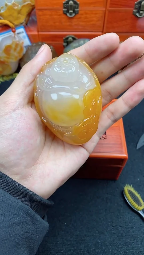 未镶嵌玛瑙/玉髓珠宝奇石P****波0