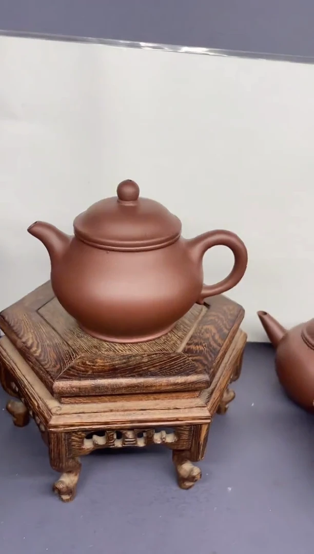 茶壶紫砂底槽清 潘壶