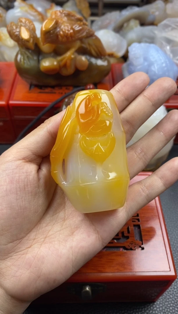 玛瑙/玉髓手把未镶嵌00