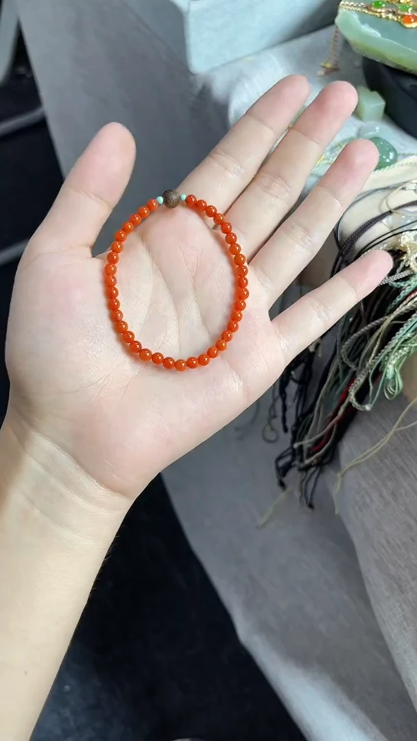 未镶嵌手串南红玛瑙手串 06