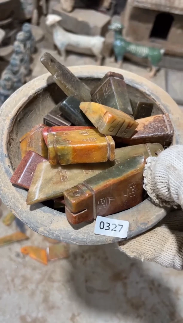 瓷片手工，手绘，陶瓷