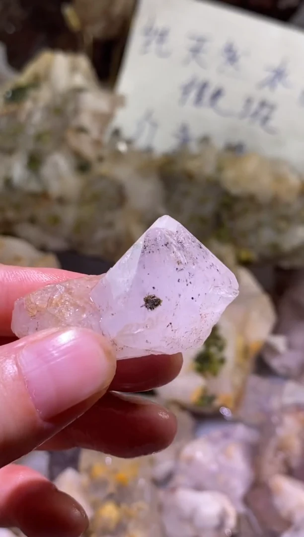 未镶嵌珠宝半成品水晶59号四川超七花园水晶