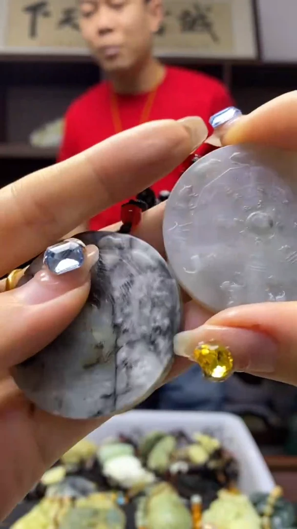 未镶嵌岫玉挂件