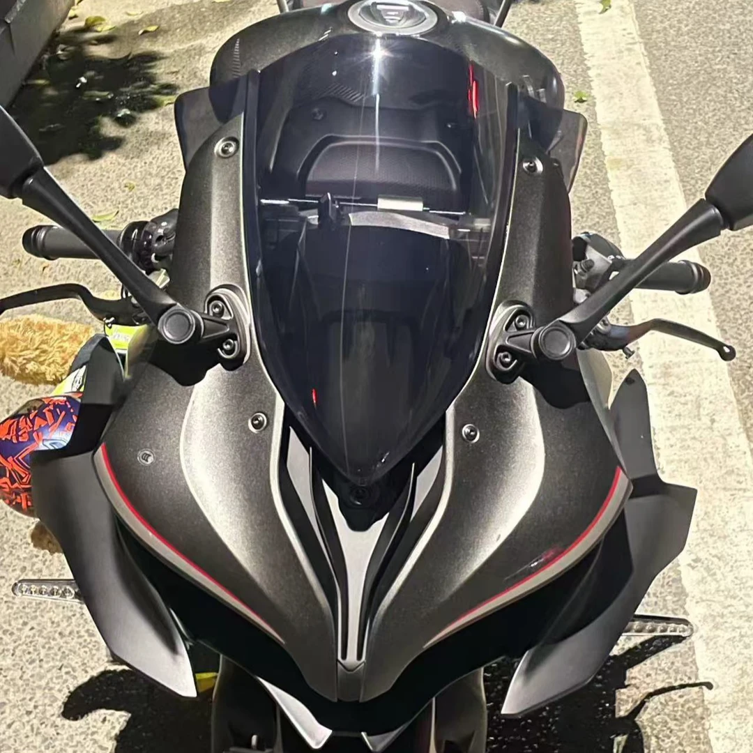 RCR改装钱江赛921升高竞技风挡/921加高前挡风玻璃加长赛道级