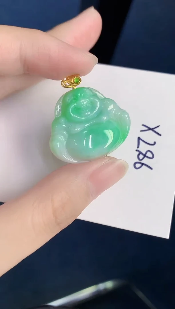 颈饰未镶嵌翡翠天然翡翠缅甸A货
