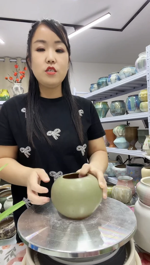 【   陶瓷花盆9.5   】