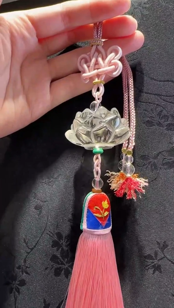 未镶嵌手链水晶莲花