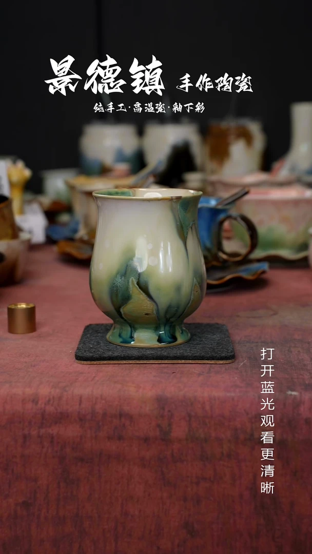 原创景德镇手工高温陶瓷504