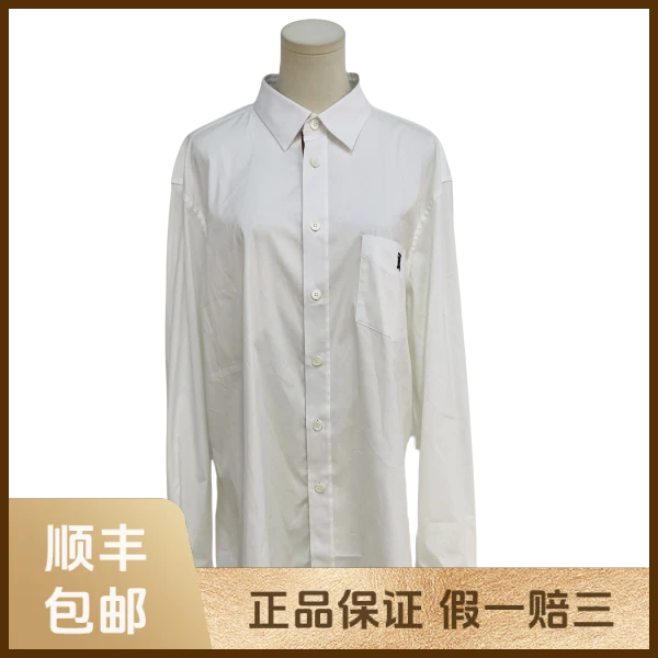 【一件9折】妃鱼/博柏利/棉/衬衫/95新/s一零三一