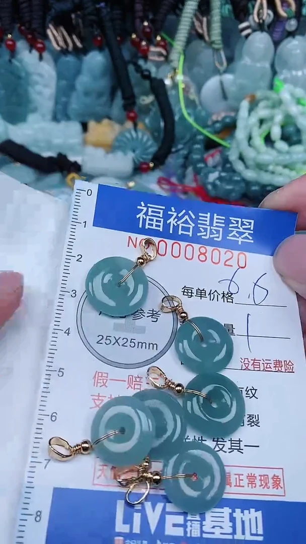 【闪购商品】翡翠颈饰未镶嵌...0008020多样性发其一