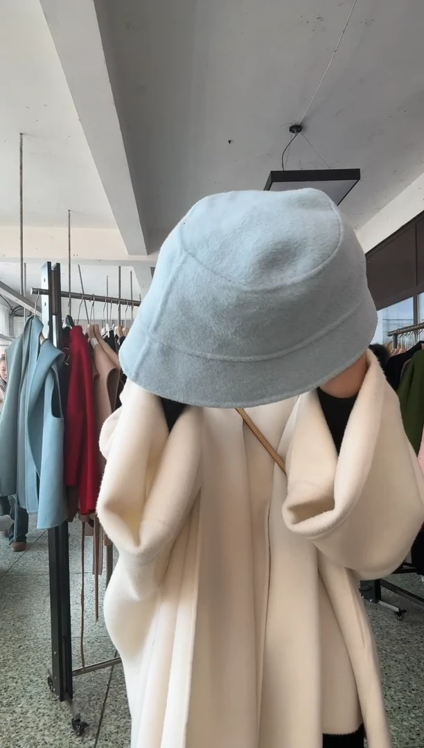 渔夫帽氧气蓝的均码