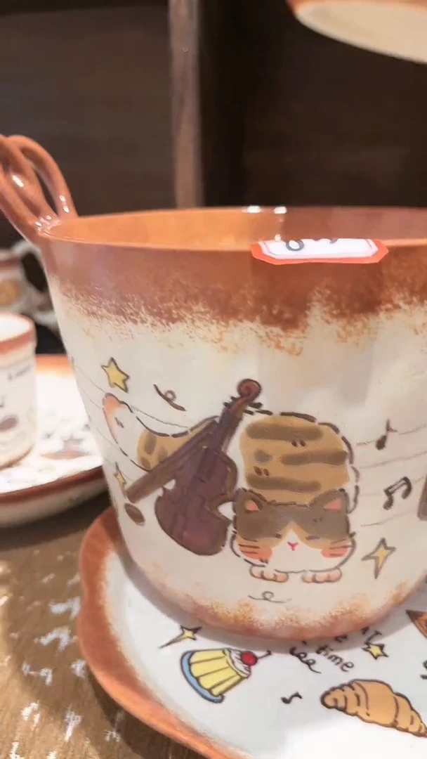 摆件瓷048一兜老师新店开业