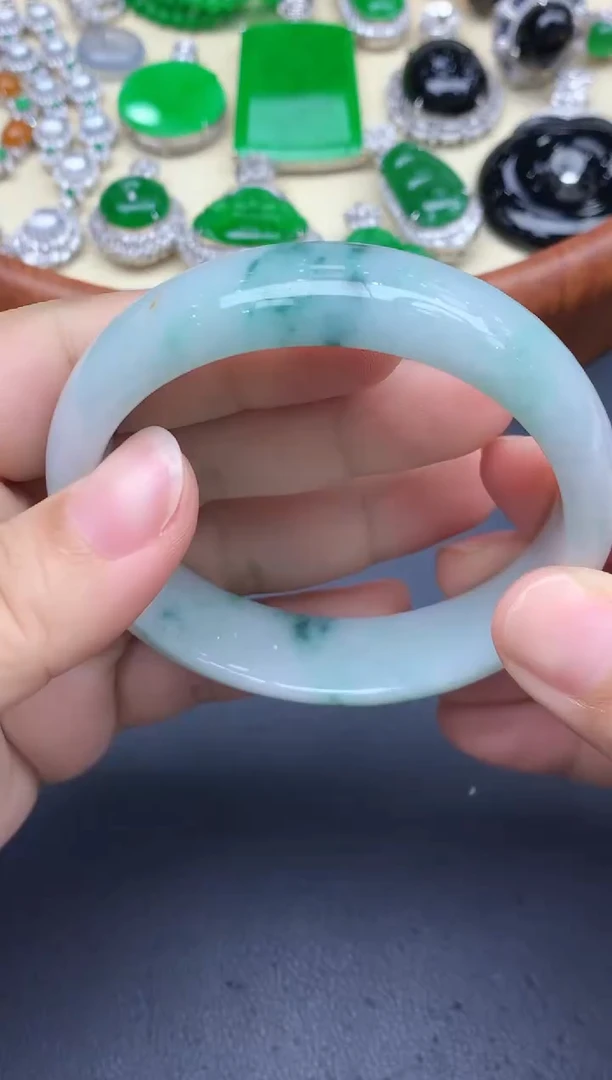 未镶嵌手镯翡翠164-中国好珍宝