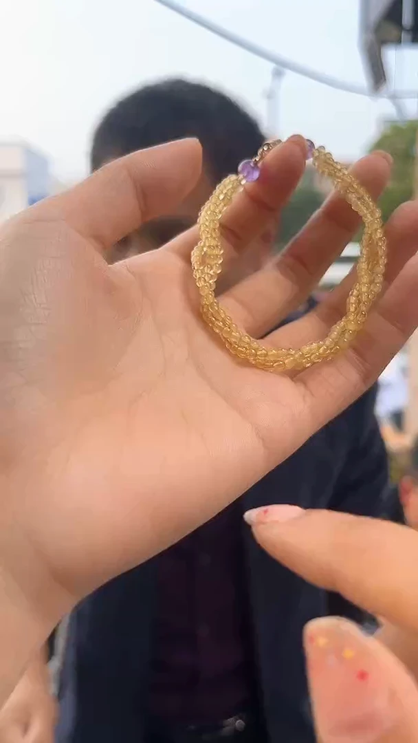 发晶手链未镶嵌天然手串多样性发一mm